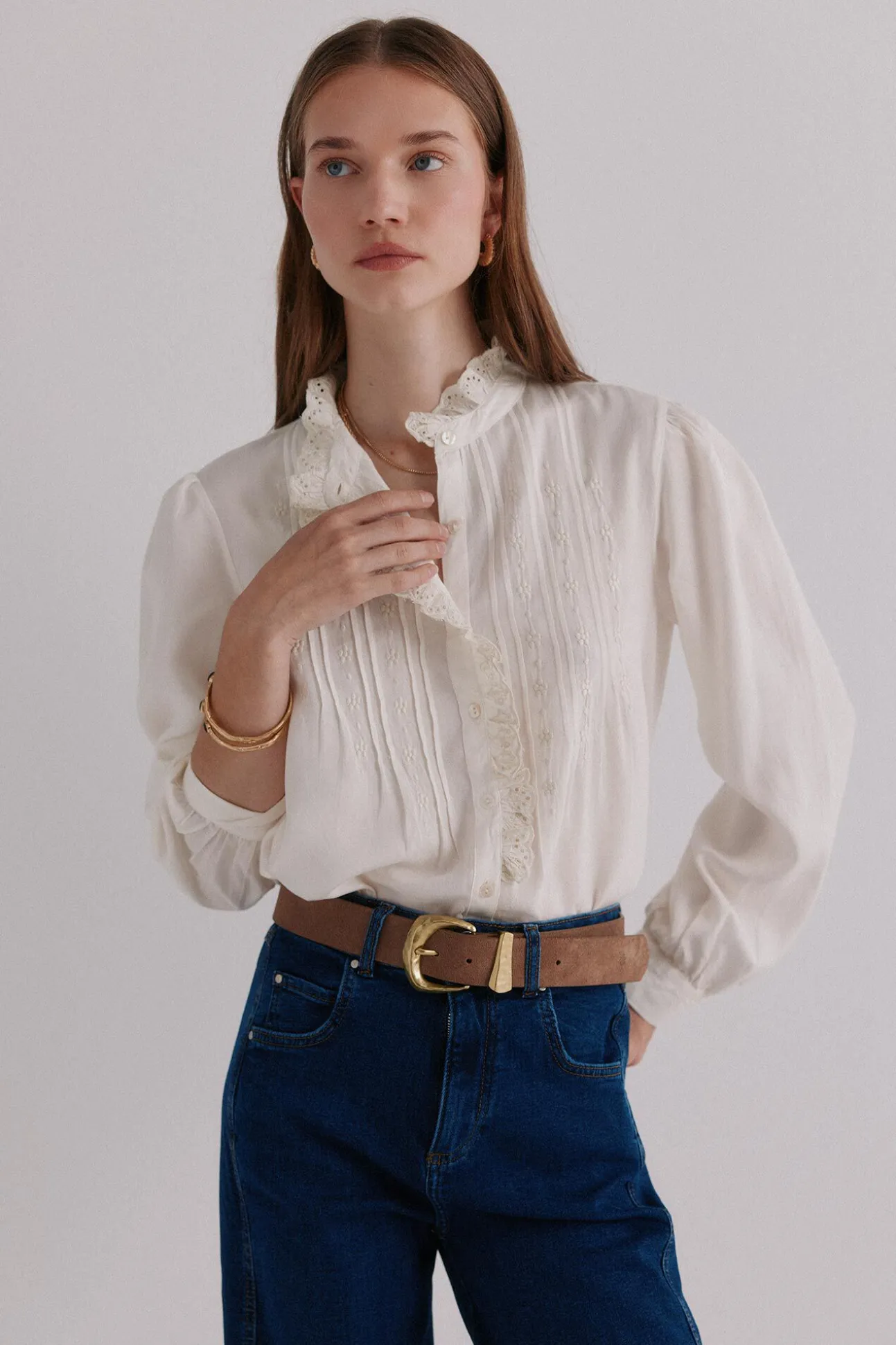 Colette. Blusa bordada