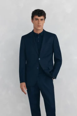 Conjunto de blazer e calças