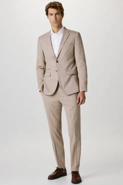 Conjunto de blazer e calças