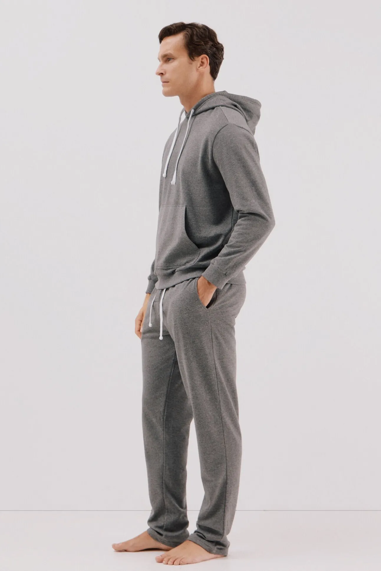 Conjunto de pijama de malha polar