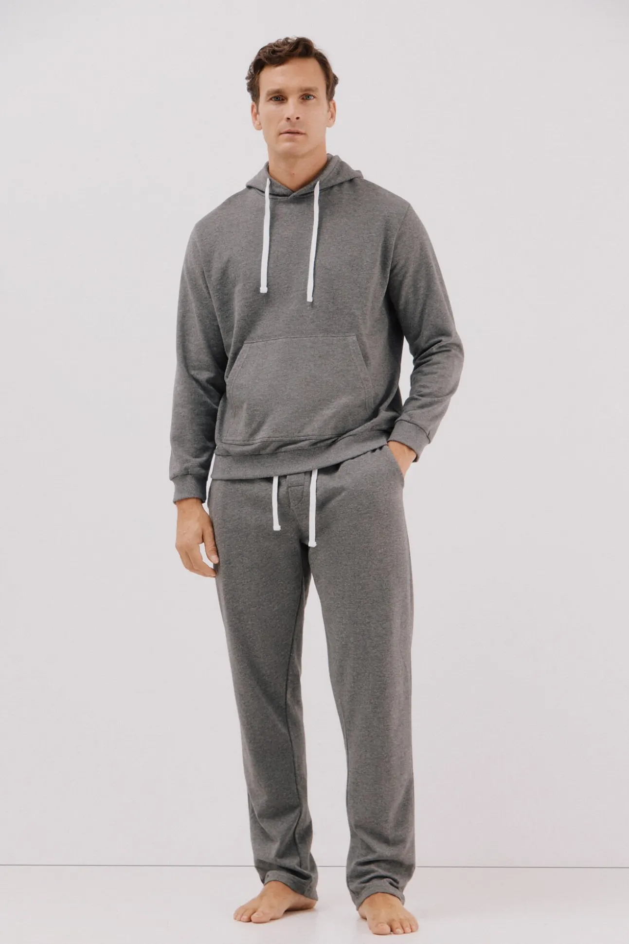 Conjunto de pijama de malha polar