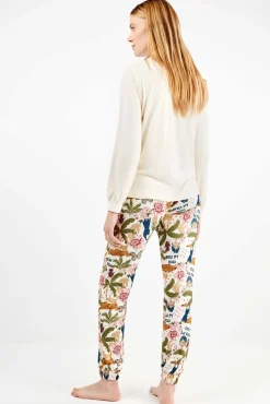 Conjunto de pijama de malha Frida Kahlo