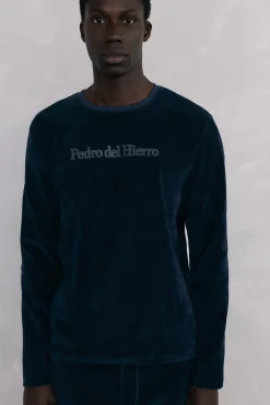 Conjunto de pijama de veludo