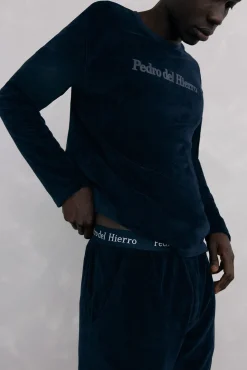 Conjunto de pijama de veludo