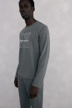 Conjunto de pijama malha