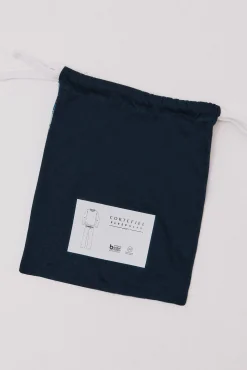 Conjunto de pijama malha e tecido