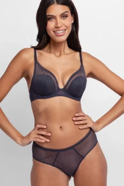 Conjunto Madison de duas peças com enchimento e decote profundo