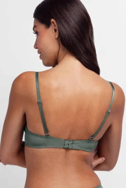 Conjunto Madison de duas peças com enchimento e decote profundo