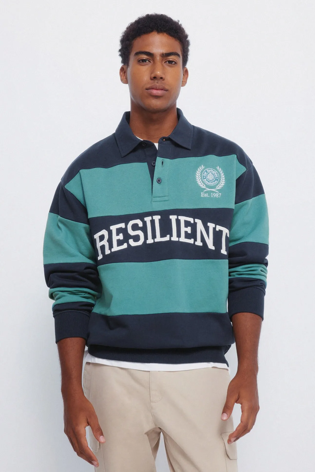 Cortes de sweatshirt polo