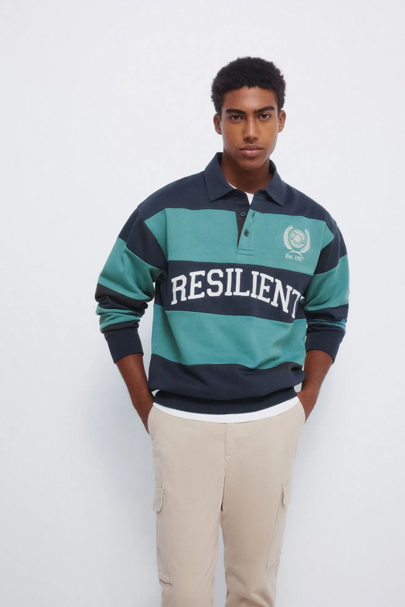 Cortes de sweatshirt polo