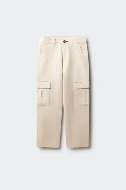 Criança de carga calças chino