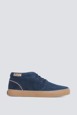 Croute casual de botim e couro