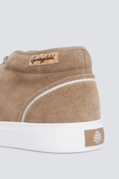 Croute casual de botim e couro