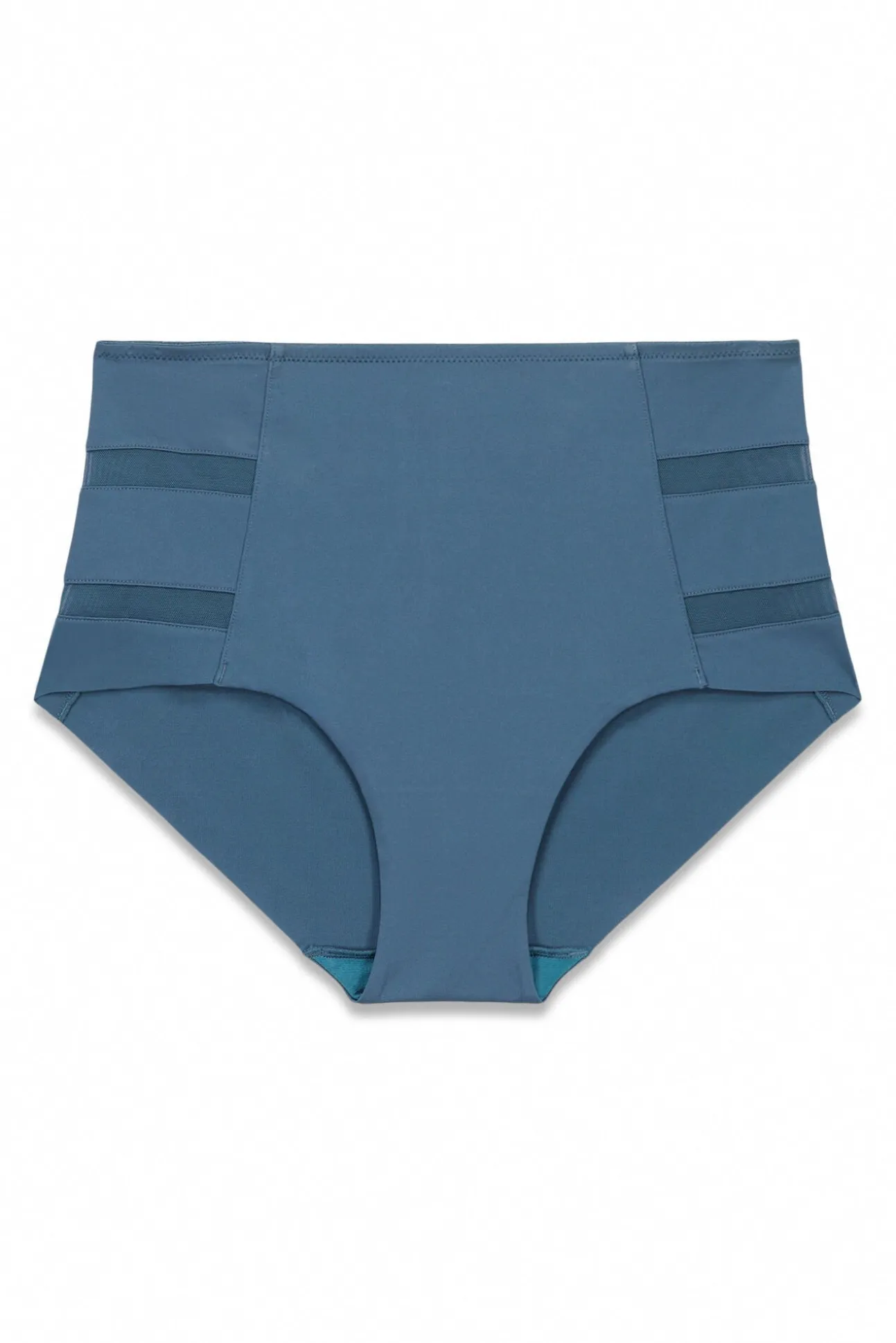 Cueca alta clássica em microfibra verde