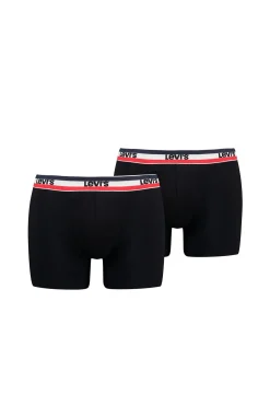 Cuecas boxers masculinas Levi's®, pacote com 2
