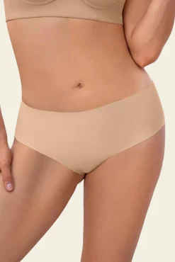 Cuequinha invisível de cintura alta