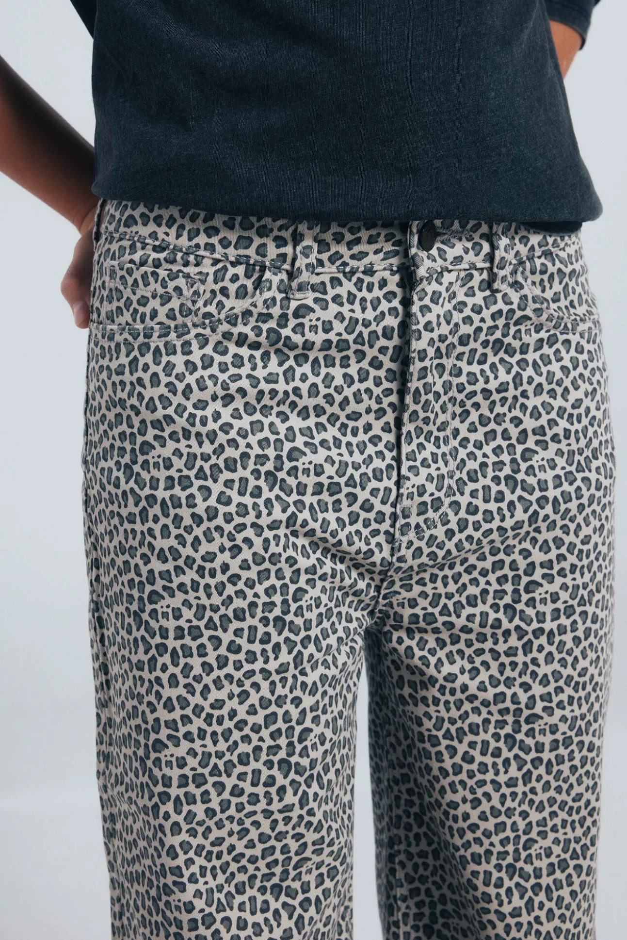 culotte com estampa animal para meninas
