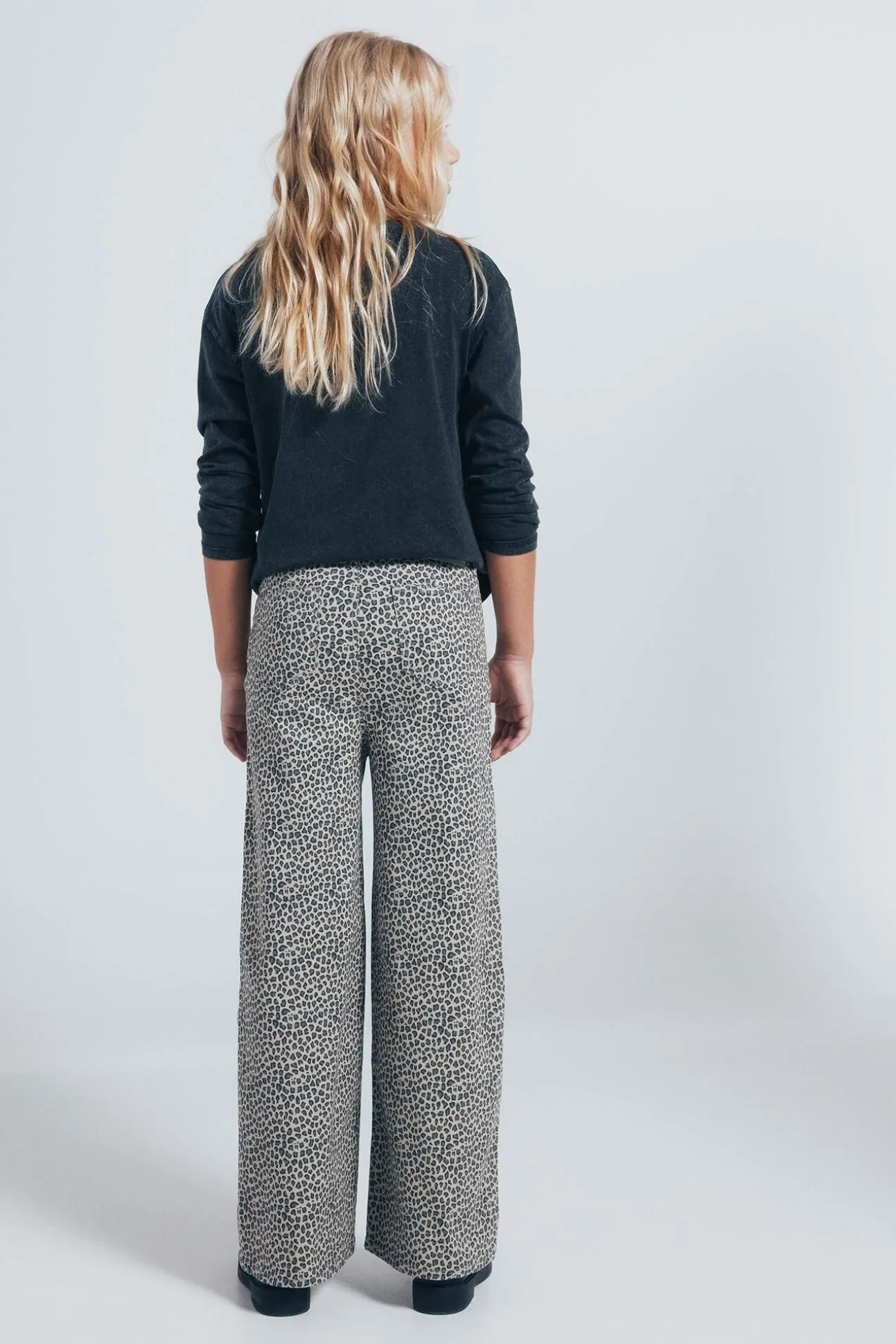 culotte com estampa animal para meninas