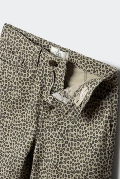 culotte com estampa animal para meninas