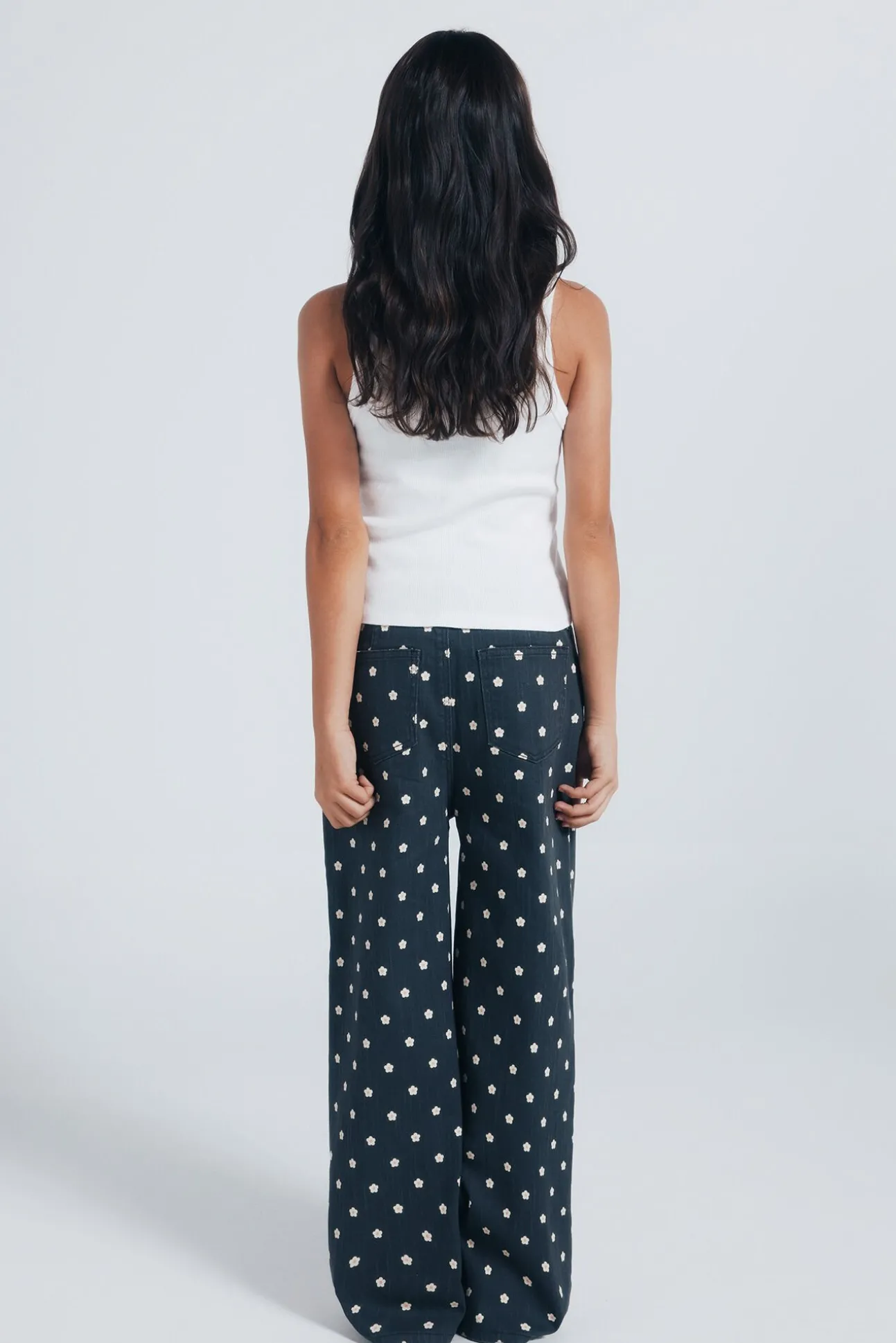 culotte margaridas para menina