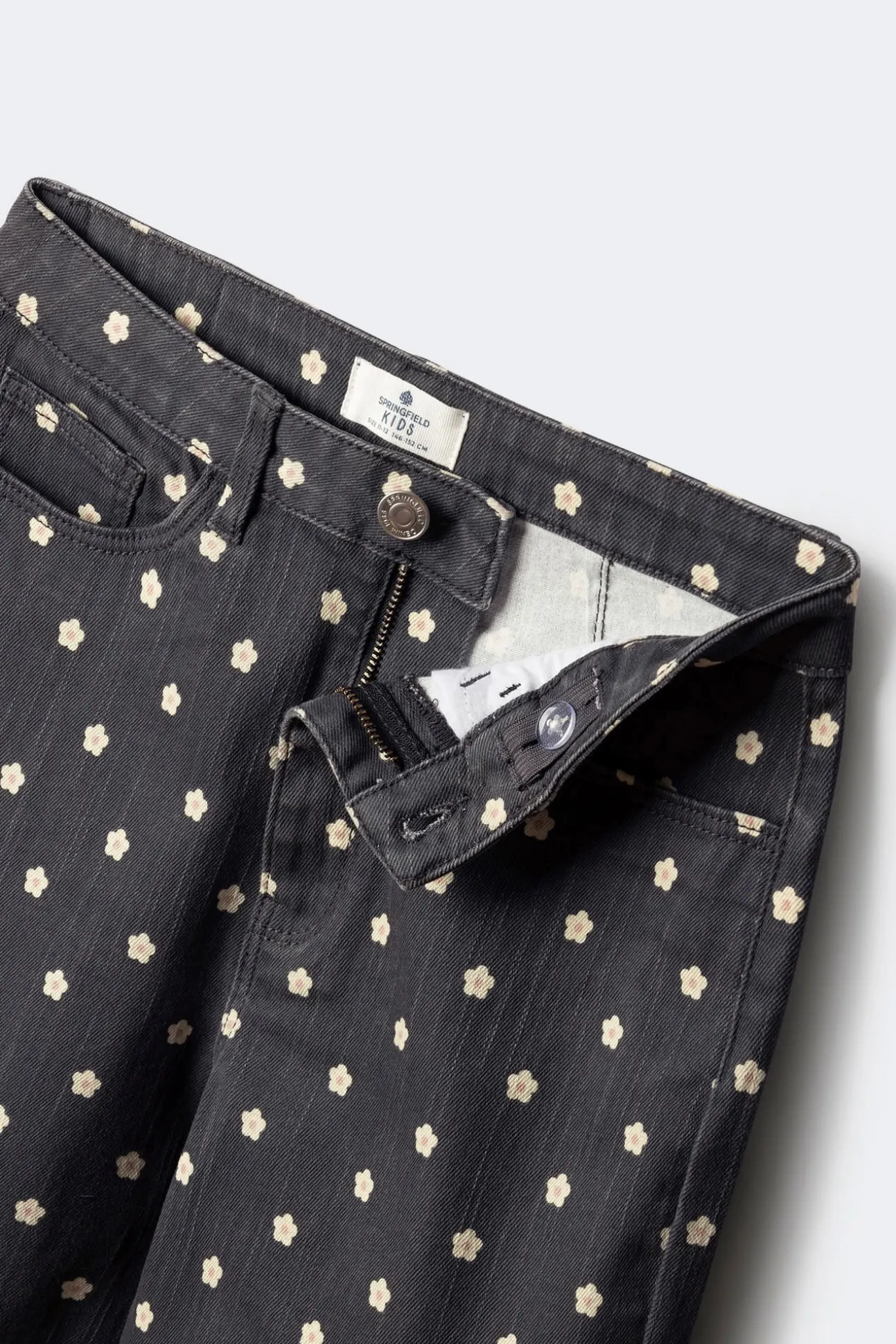 culotte margaridas para menina