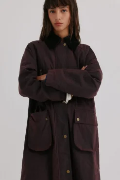 Damaris. Trench com bolsos