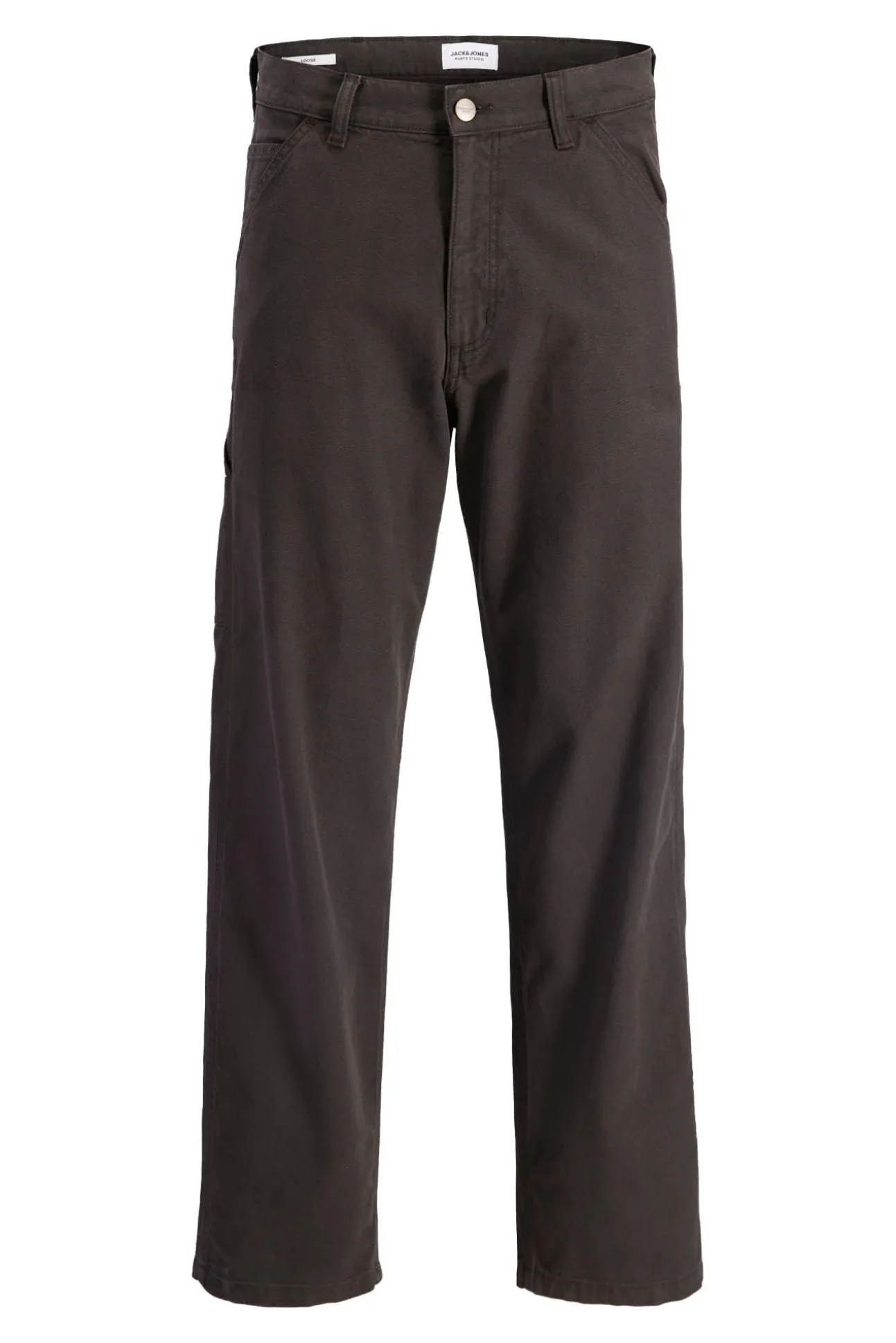 Denim cargo calça