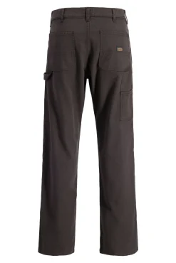 Denim cargo calça
