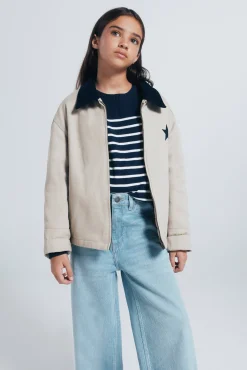denim jeans culotte para meninas