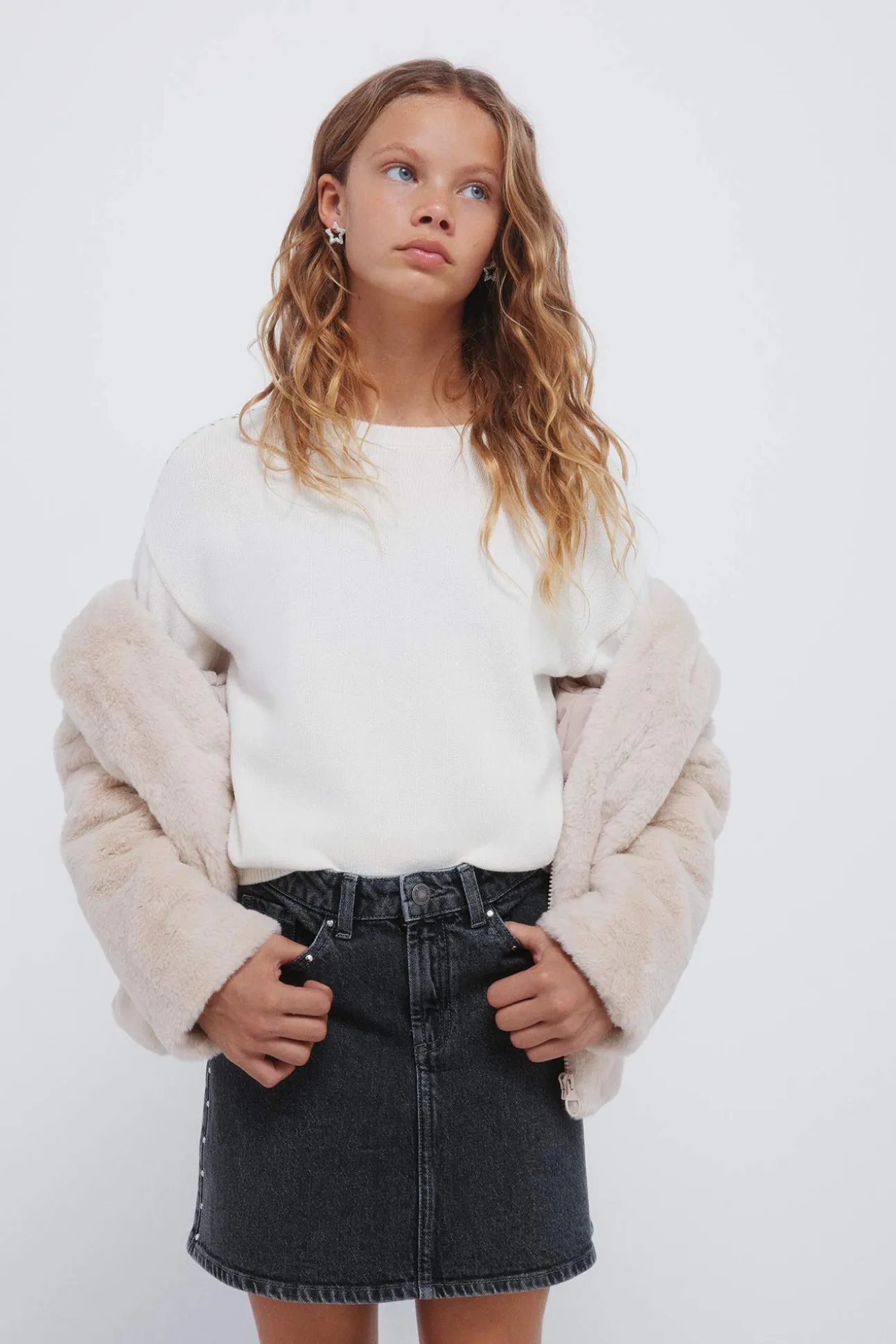 denim para menina