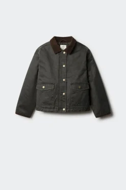 Detalhes do Parka menina