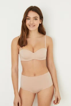 ELEGANT Soutien sem alças microfibra
