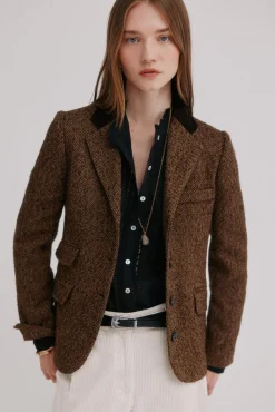 Elsa. Blazer espiga