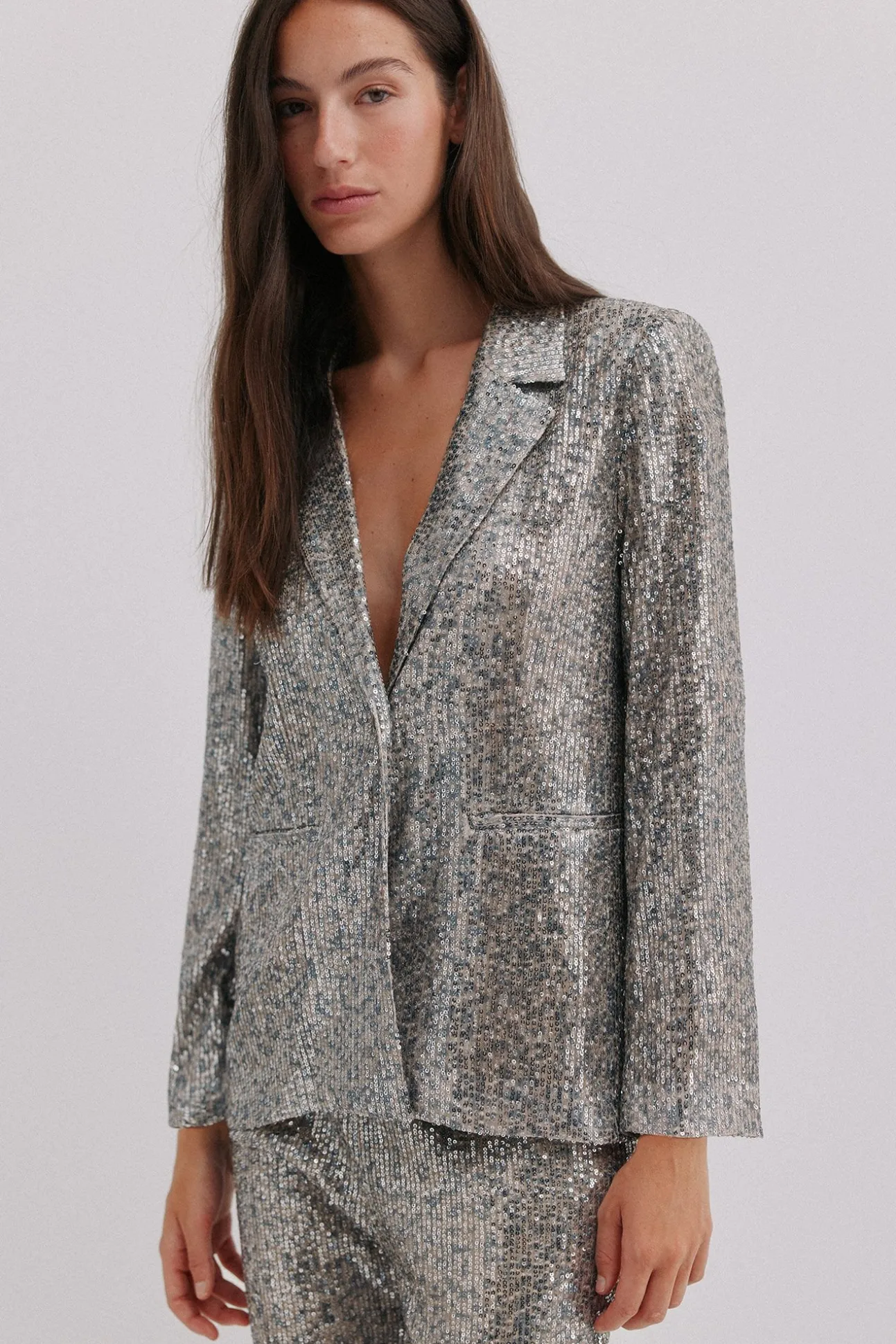 Emilia. Blazer de lantejoulas