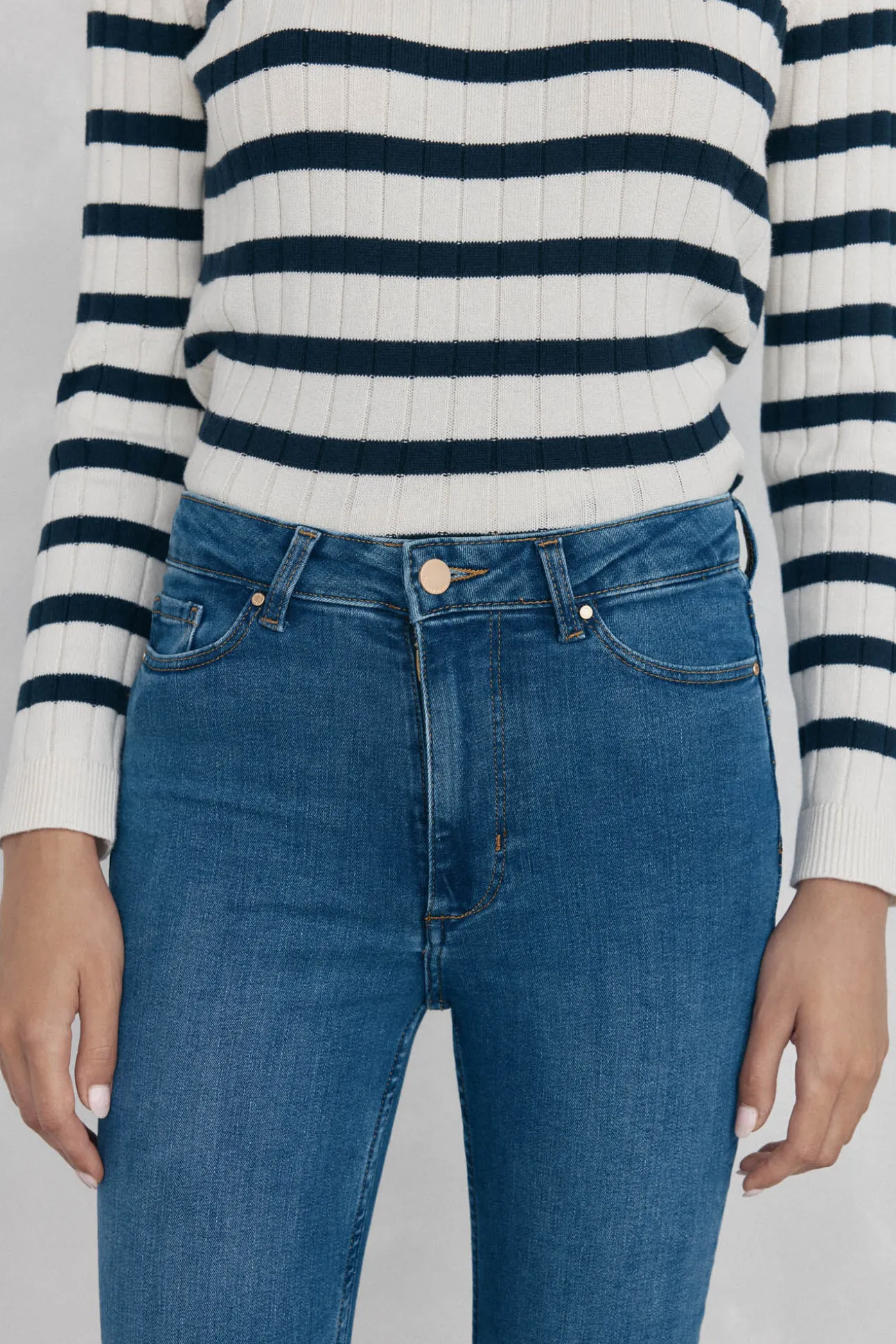 empurrar jeans