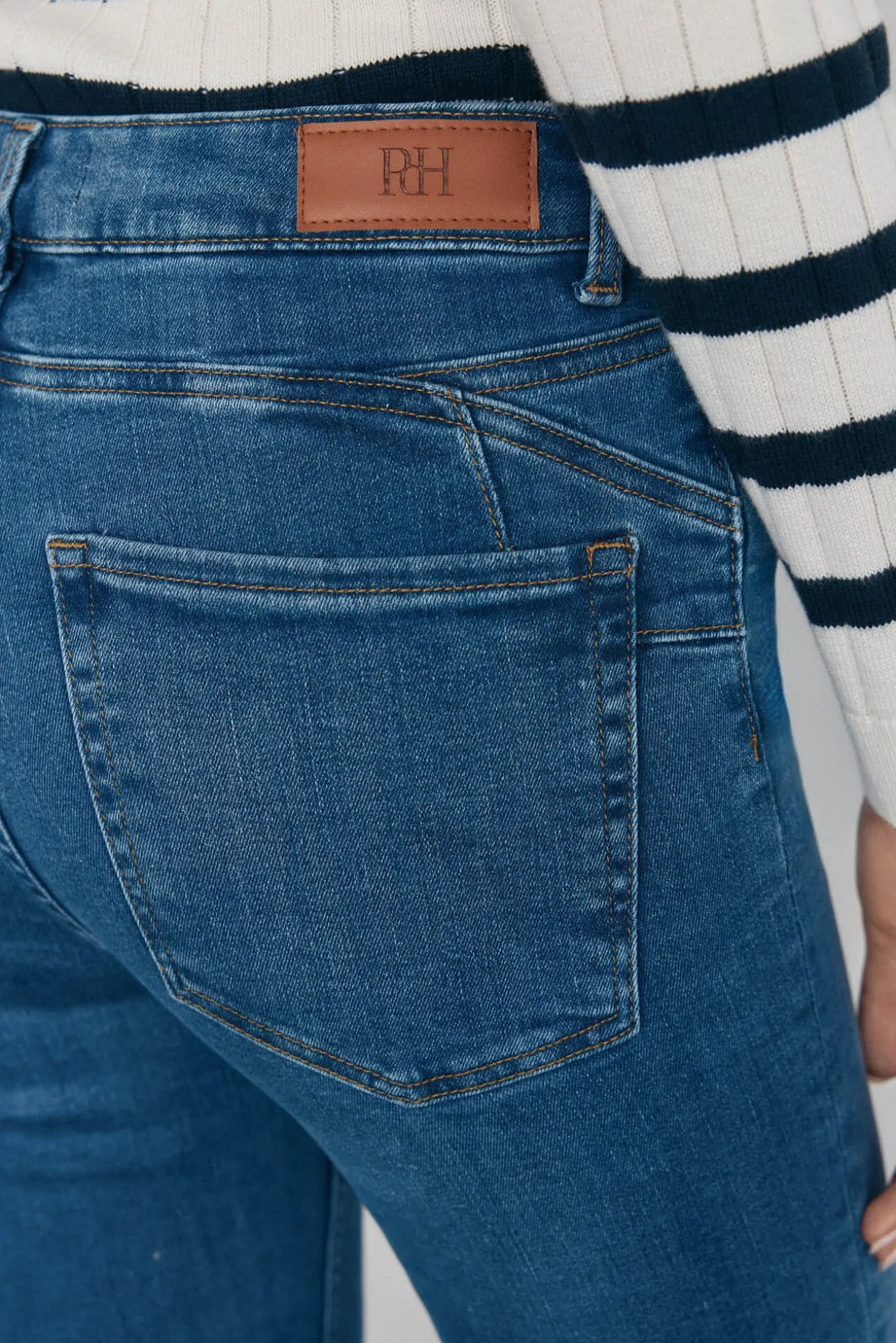 empurrar jeans