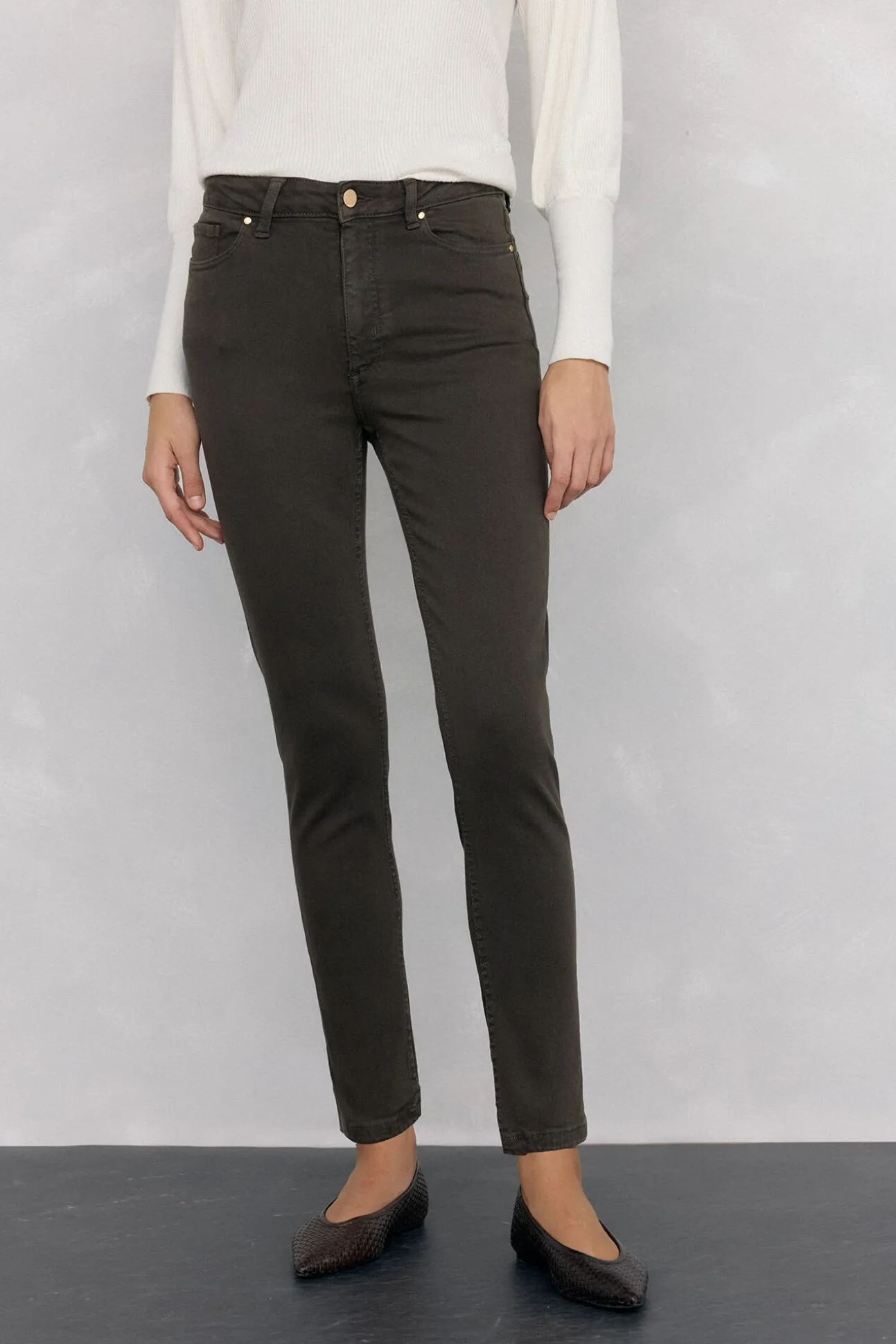 empurrar jeans
