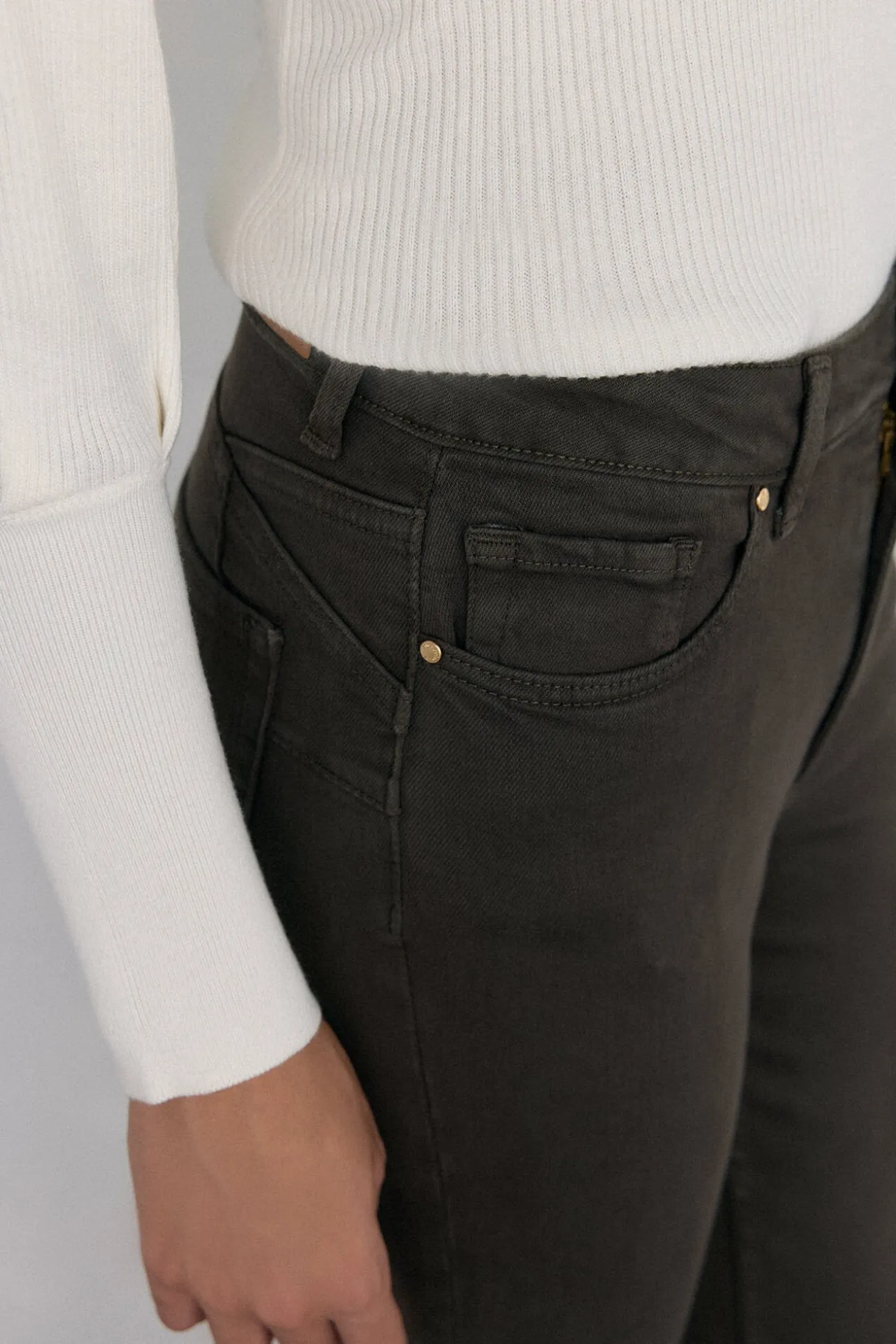 empurrar jeans