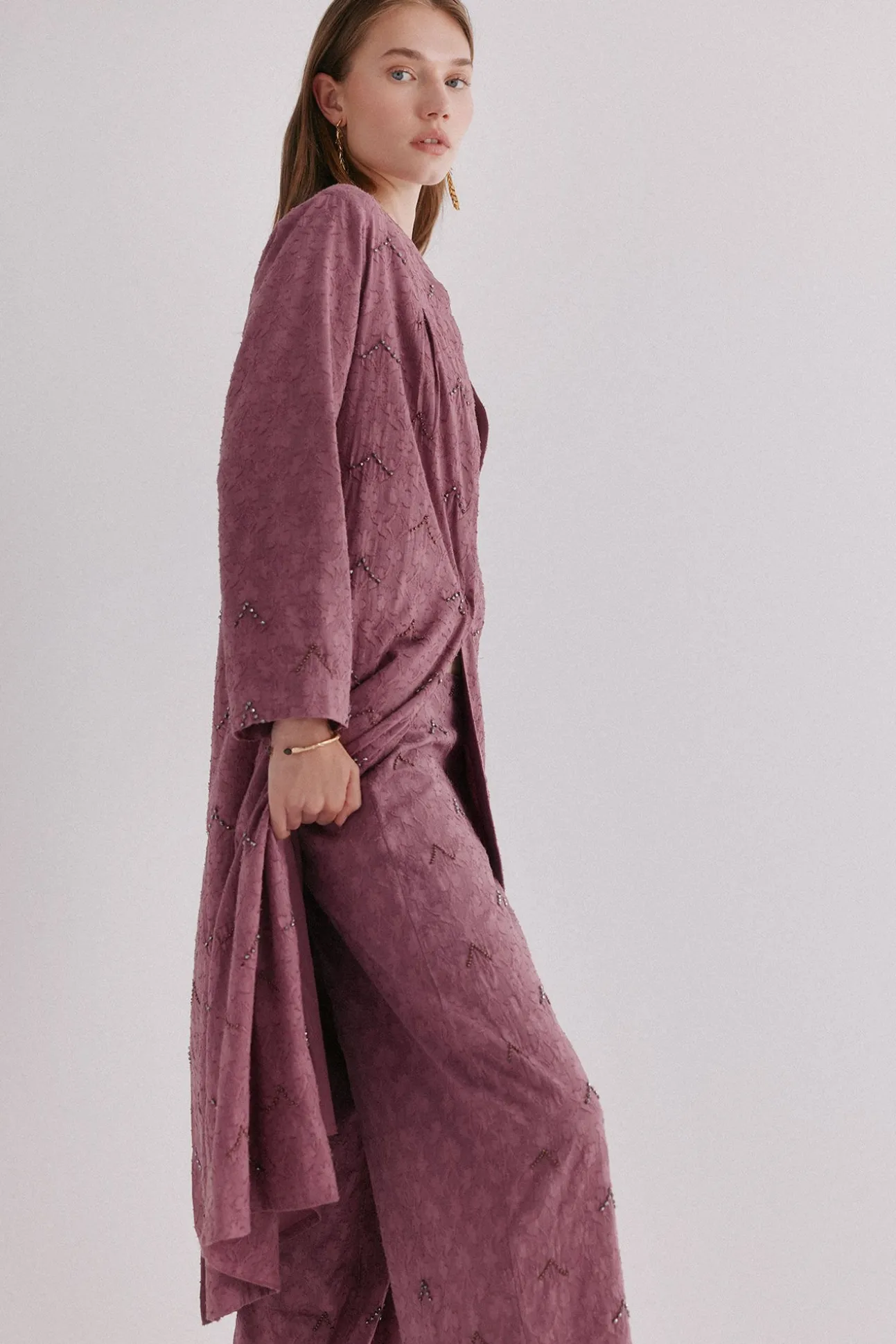 Estela. quimono jacquard