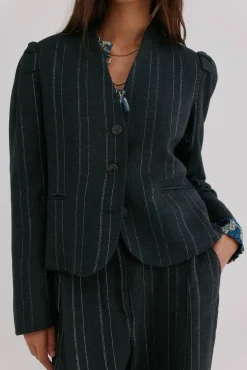 Estela. Blazer riscas