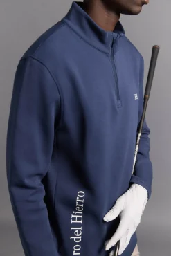 fecho-éclair com Sweatshirt para golfe