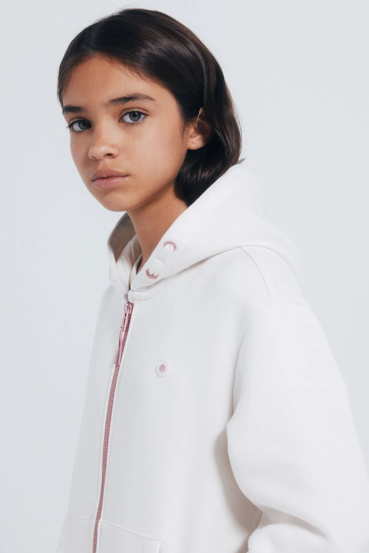 fecho-éclair com Sweatshirt para menina