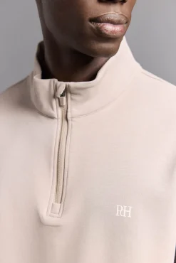 fecho-éclair com Sweatshirt para golfe