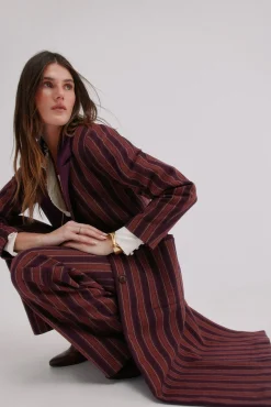 Francesca. Sobrecasaca riscas