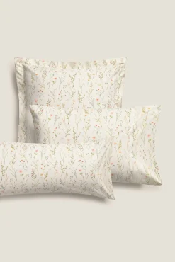Fronha de cetim estampada