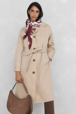 Gabardina comprida