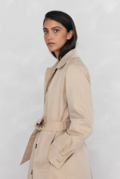 Gabardina comprida