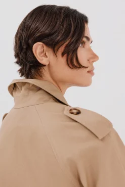 Gabardina comprida