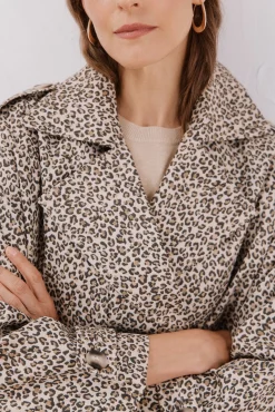 Gabardina curta