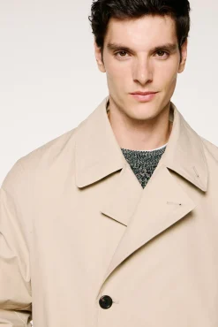 Gabardina de algodão orgânico